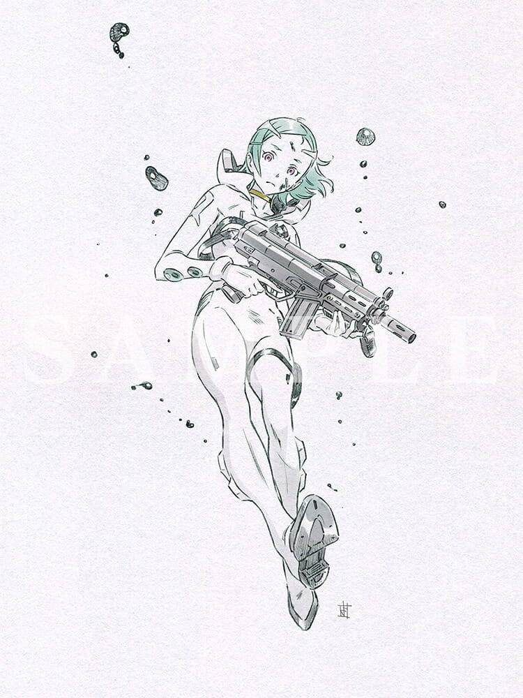 吉田健一描き下ろしジャケットイラスト エウレカ