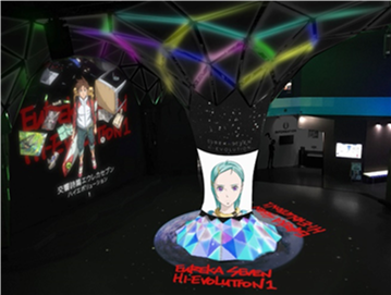 9/13～ VR ZONE SHINJUKUとコラボレーション決定！9/8～レコード盤コースター付き「エウレカセブン 全ての始まりパフェ」先行販売開始！！