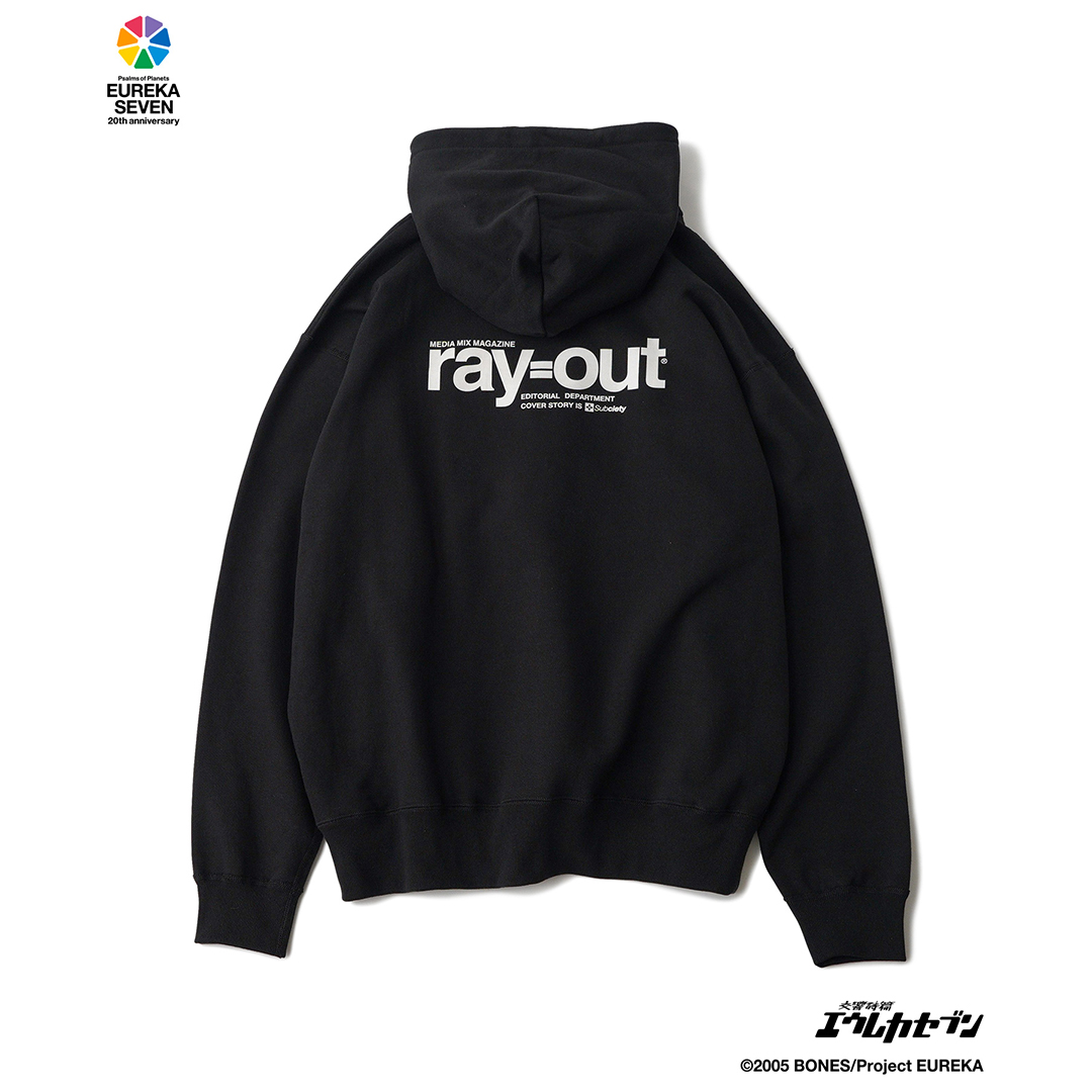 【交響詩篇エウレカセブン×Subciety】ray=out hoodie
